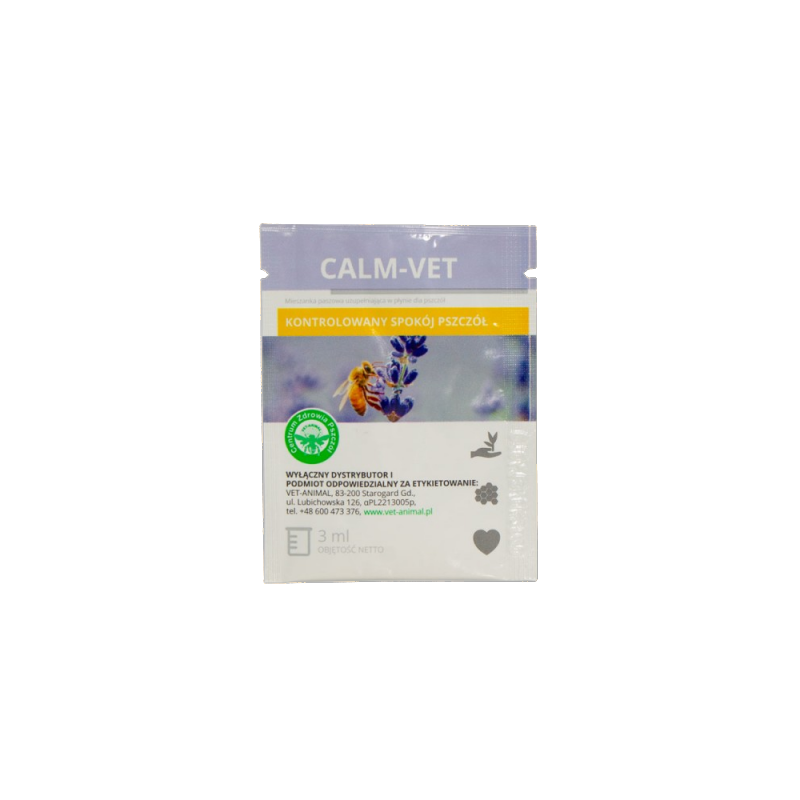 CALM-VET – kontrolowany spokój pszczół (3ml)-1