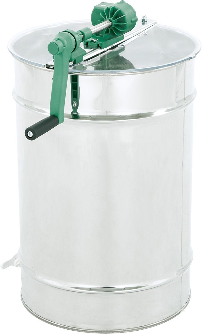 Tangential 2-frame honey extractor Ø420 mm, frame: 2/4 DB manual, without legs – SAXO