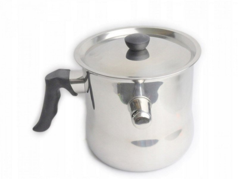 Double wall pot for melting wax - 1.6L