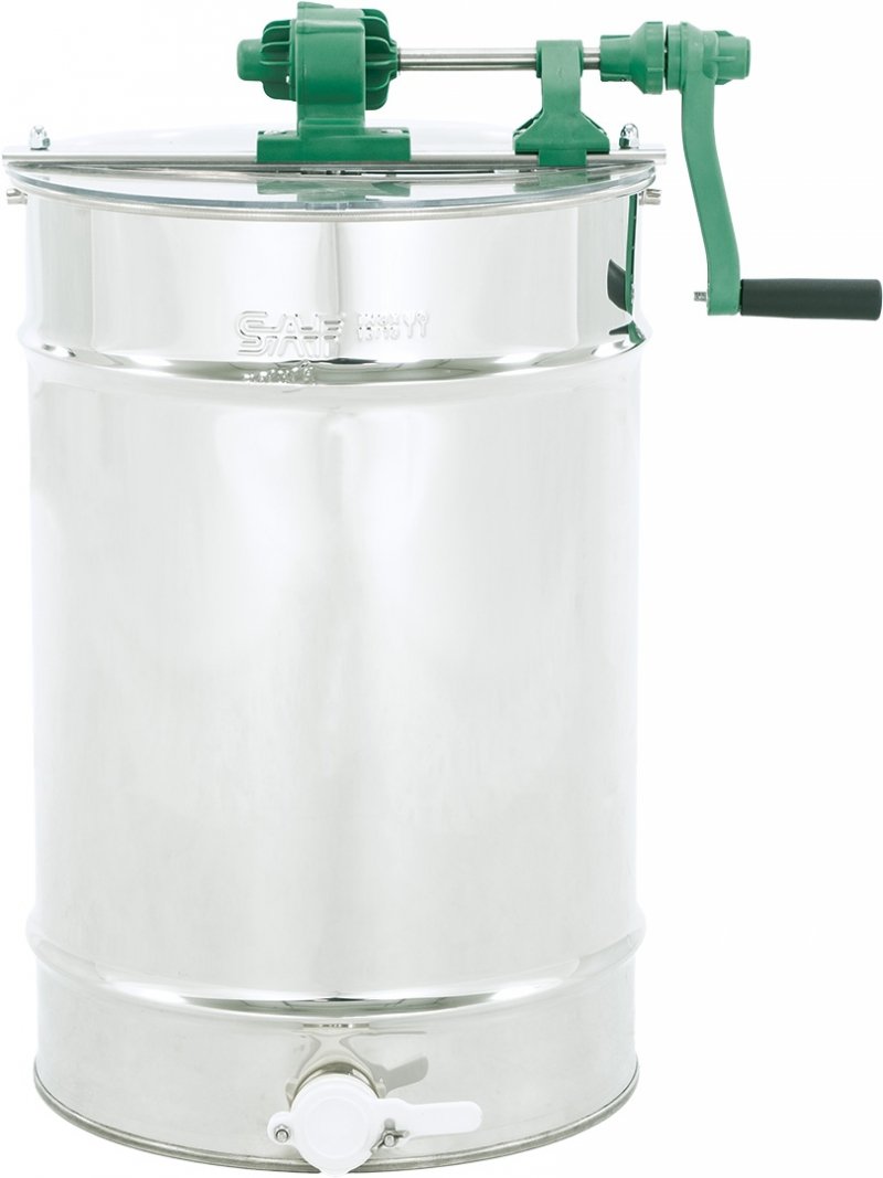 Tangential 2-frame honey extractor Ø420 mm, frame: 2/4 DB manual, without legs – SAXO