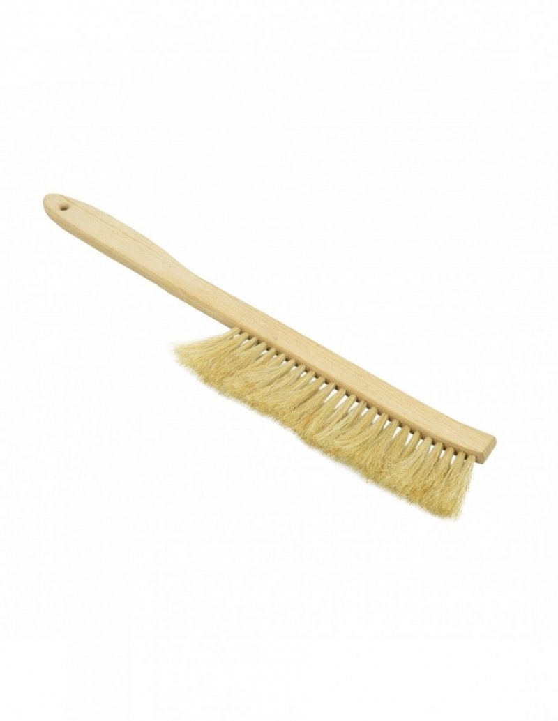 Bee brush with natural bristle, long