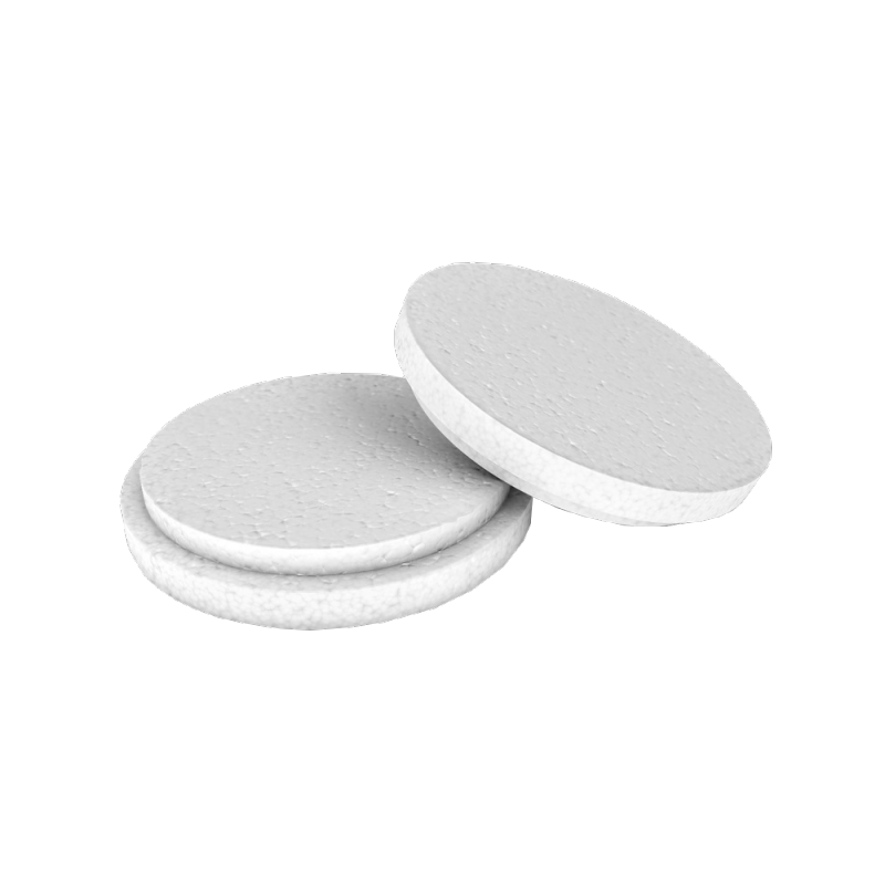 Plug, foamed polystyrene, round