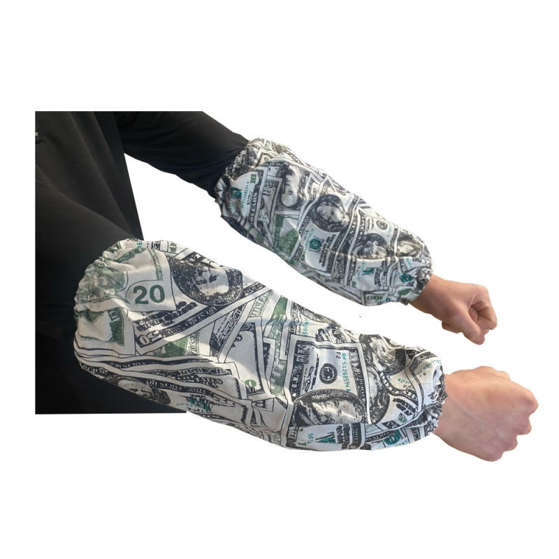 Protective sleeves with elastic bands