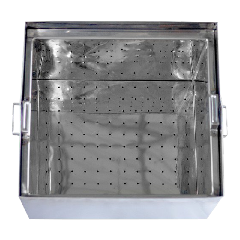 Perforated basket for ABB table (stainless steel)
