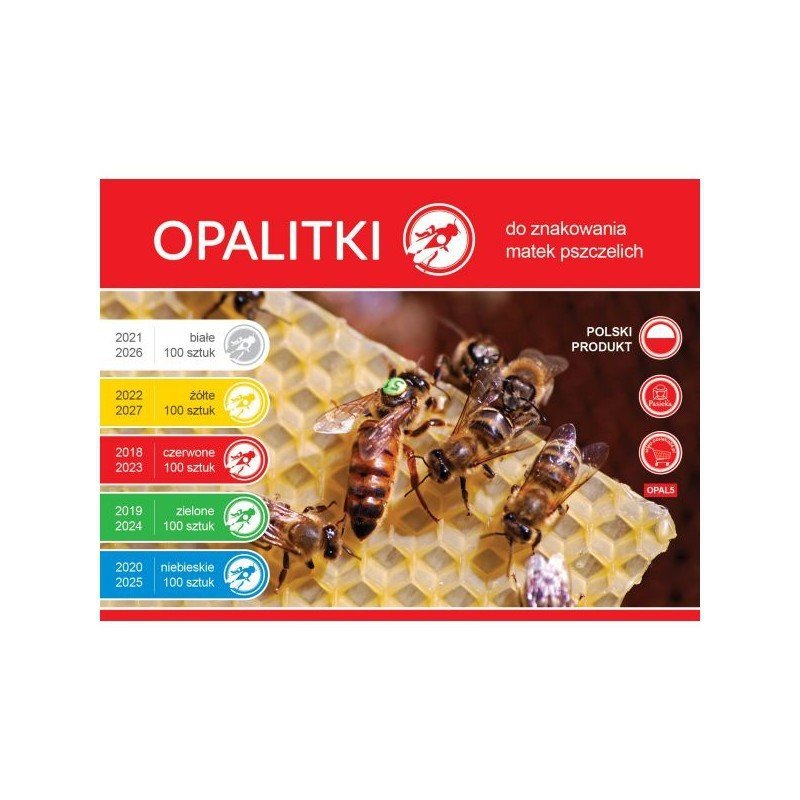 Opalitki polskie - komplet