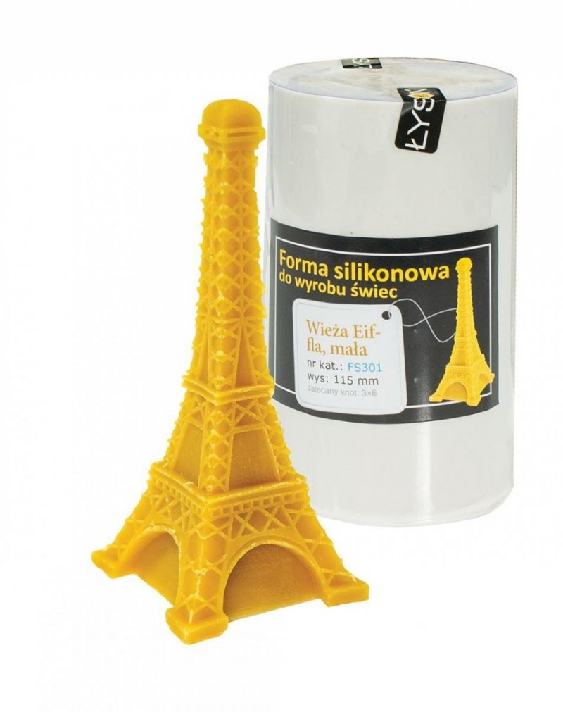 Forma silikonowa Wieża Eiffla mała – wys. 11,5cm
