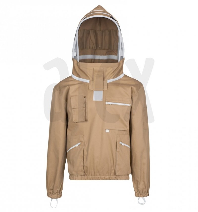 Beekeeping jacket Professional Plus  - Beige color