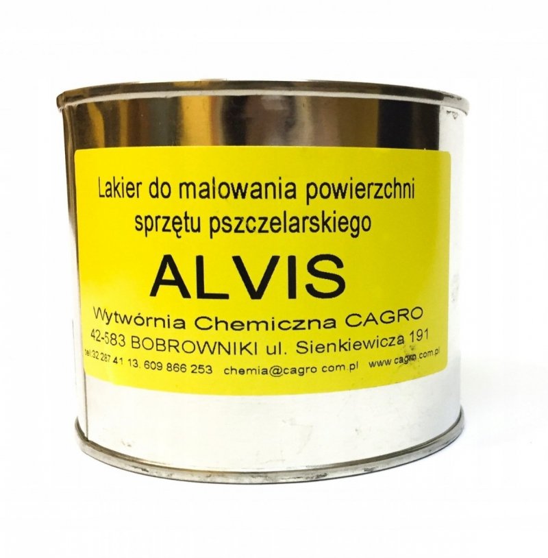 Lakier do malowania sprzętu pszczelarskiego (ALVIS/400g)