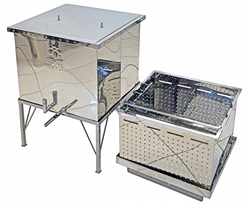 Topiarka parowa do wosku (13/19 ramek  Wielkopolska)