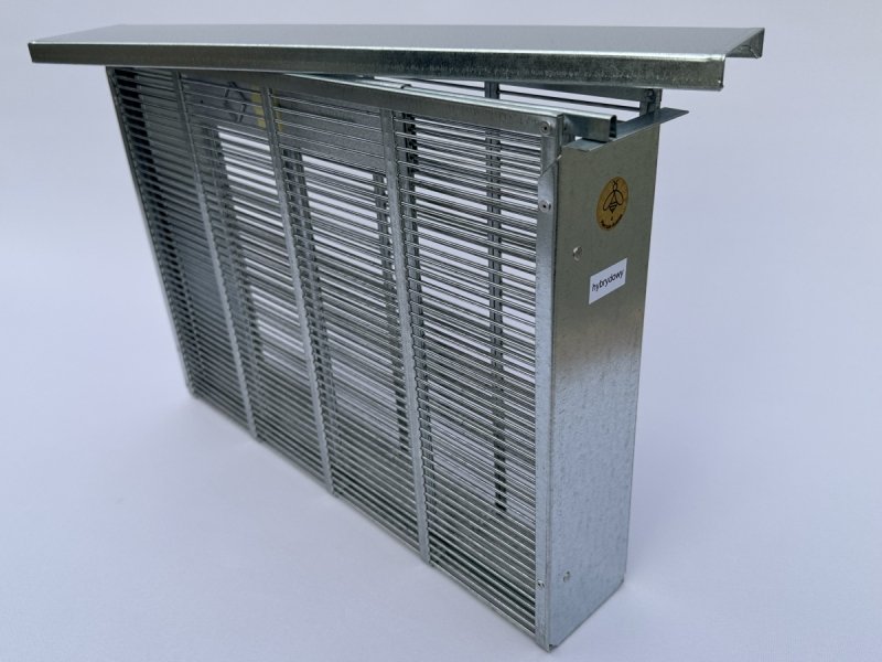 Izolator hybrydowy z wsuwaną kratą pionową, Dadanta, 1-ramkowy