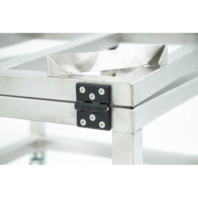 Wózek transportowy do odstojników/urządzeń do kremowania 50l, 70l bez płaszcza grzewczego, regulowany