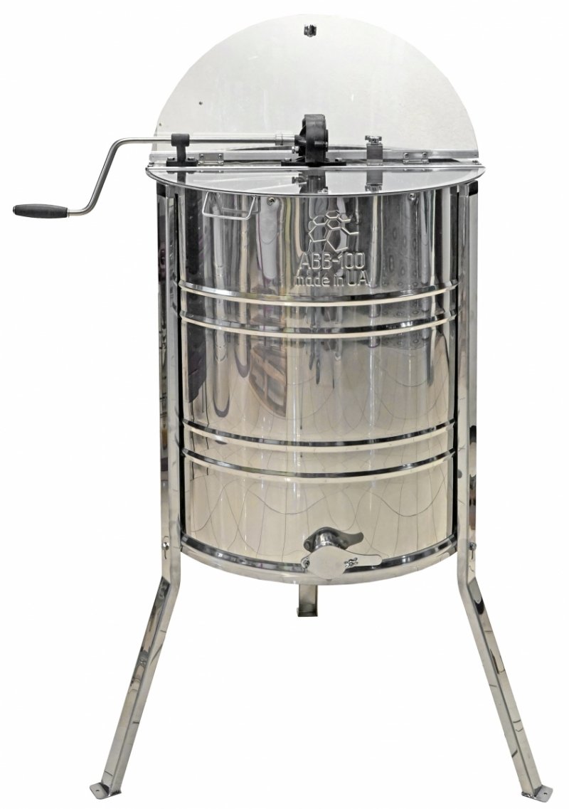 Miodarka diagonalna 4 ramkowa. Ramki D,WLO,WZ,LN,AP PRO Inox