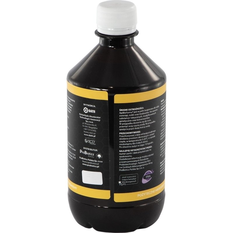 ApiBioFarma – preparat z ziołami dla pszczół – 500ml
