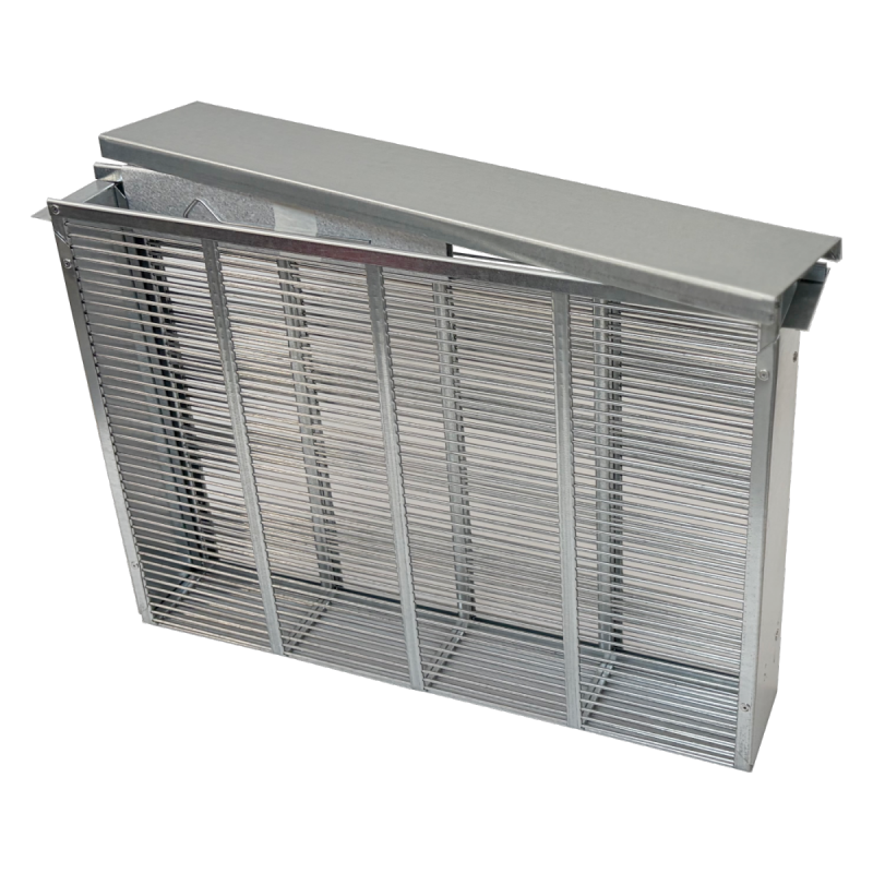 Izolator hybrydowy z wsuwaną kratą pionową, wielkopolski, 1-ramkowy