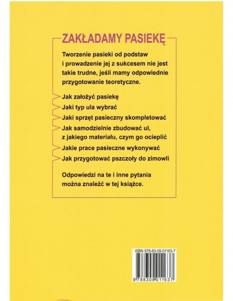 Zakładamy pasiekę (Adam Roman)