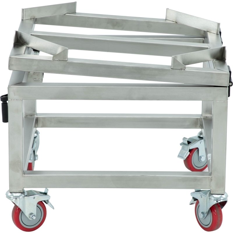 Wózek transportowy do odstojników/urządzeń do kremowania 50l, 70l bez płaszcza grzewczego, regulowany