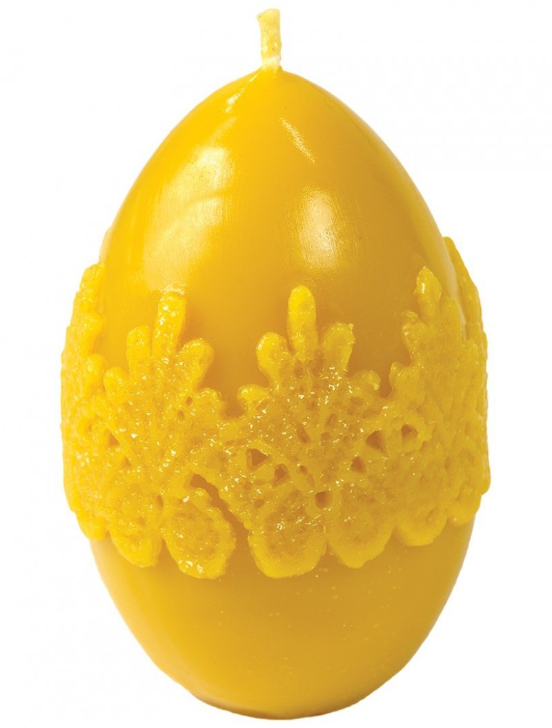 Forma silikonowa - Jajko z koronką duże – wys.10,5cm