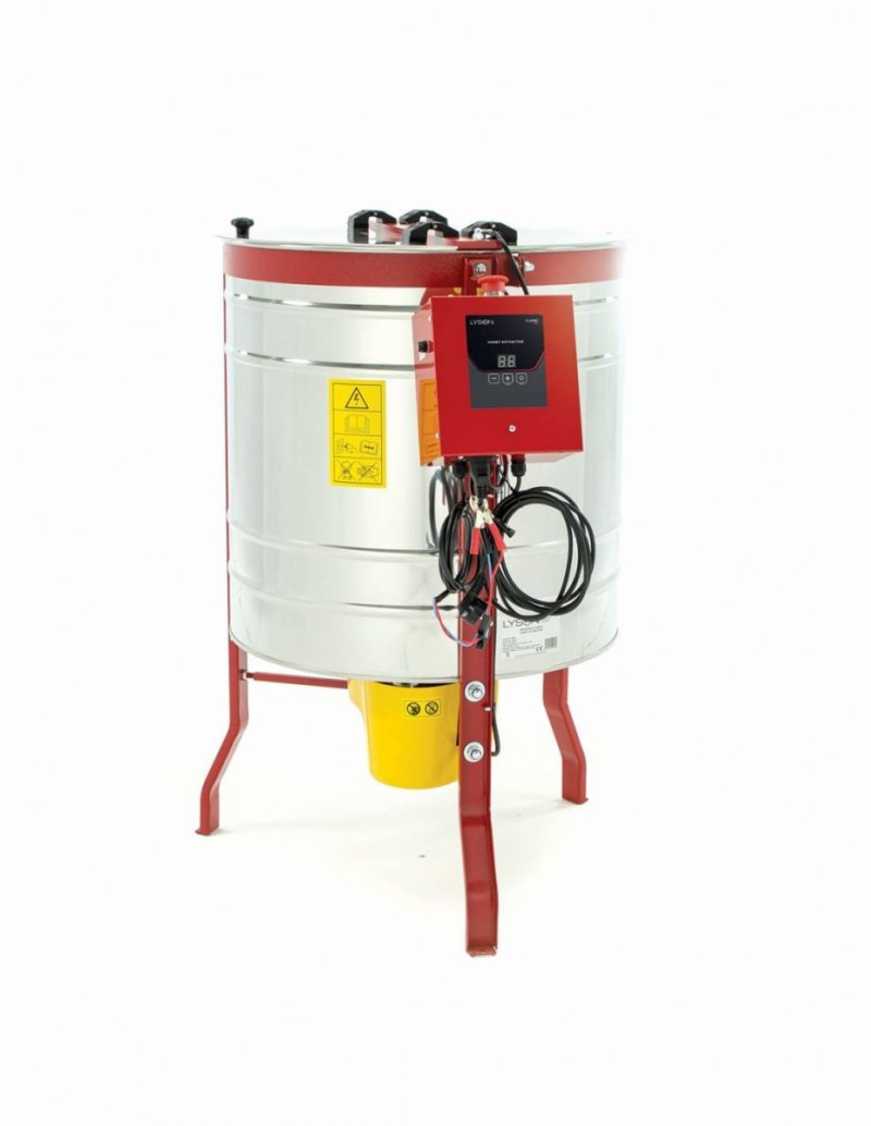 Miodarka diagonalna 5-ramkowa, WL, LN, Ø600mm, elekt. 12V/230V - CLASSIC