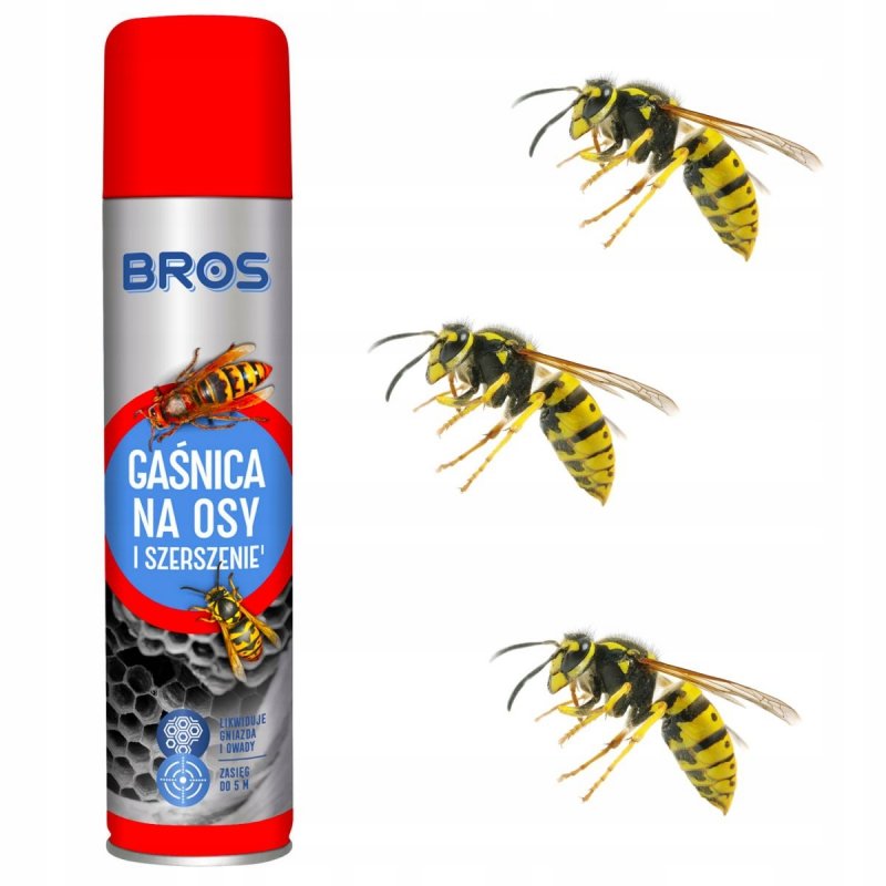 Extinguisher for hornets and wasps, areosol 300ml Bros