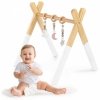 Drewniany stojak edukacyjny Baby Gym - kolor biały