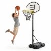 Wolnostojący kosz do koszykówki dla dzieci z regulacją wysokości 165–215 cm, tablica 73 × 49 cm - HyperMotion