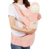 Ergonomiczne nosidełko dla niemowlaka - AMY 10w1 - 0-36 miesięcy, różowe