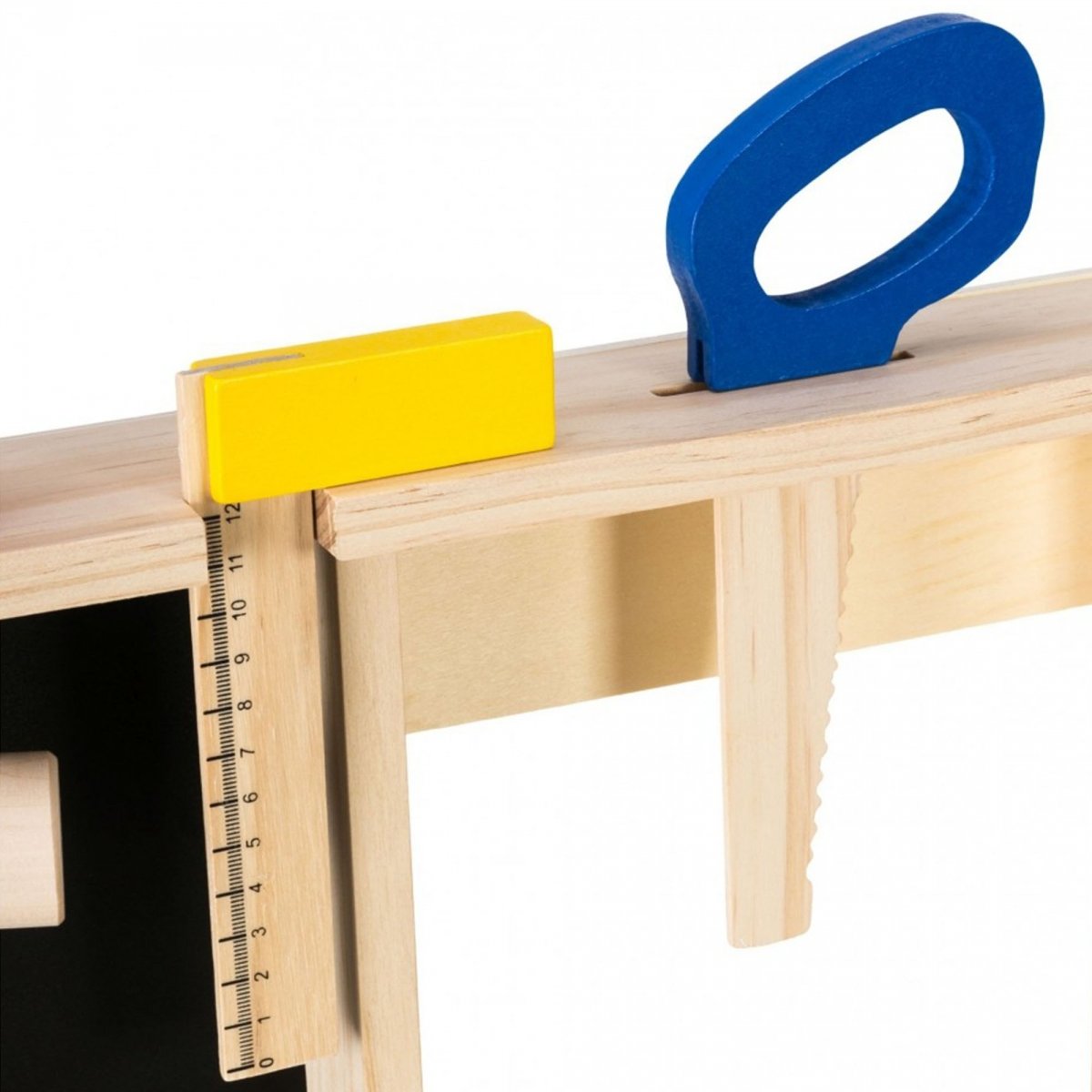 Drewniany zestaw majsterkowicza warsztat XXL - 75 elementów