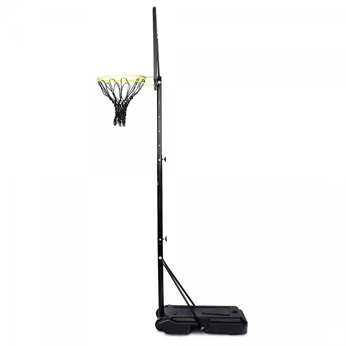  Wolnostojący kosz do koszykówki dla dzieci z regulacją wysokości 165–215 cm, tablica 82 × 58 cm - HyperMotion