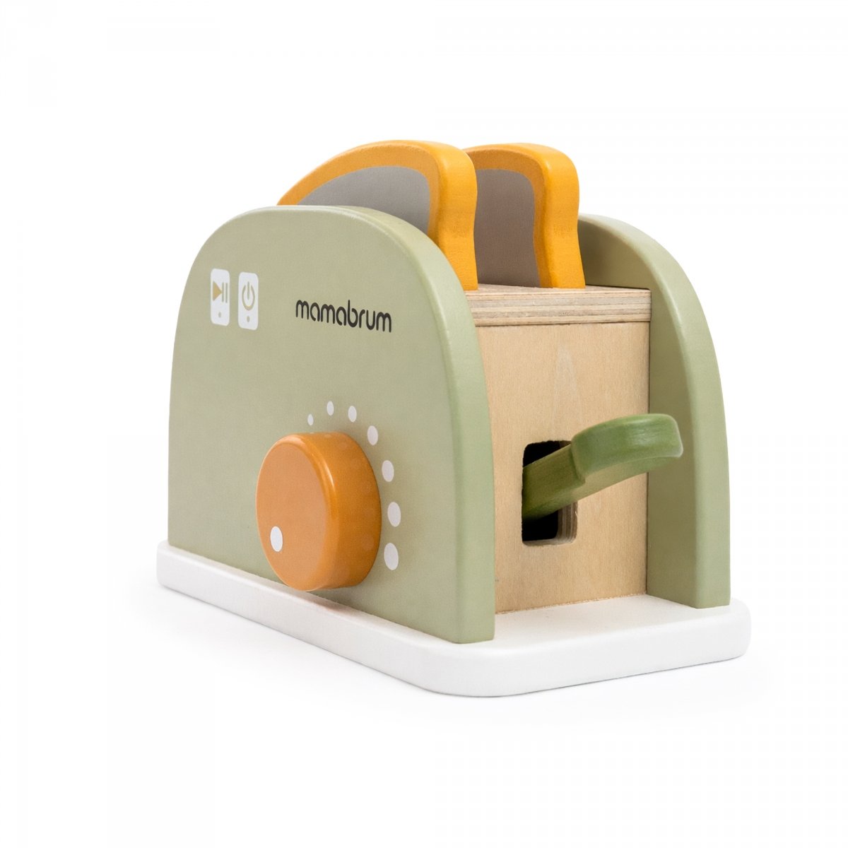 Drewniany zestaw kuchenny dla dzieci mini AGD - mikser, waga i toster