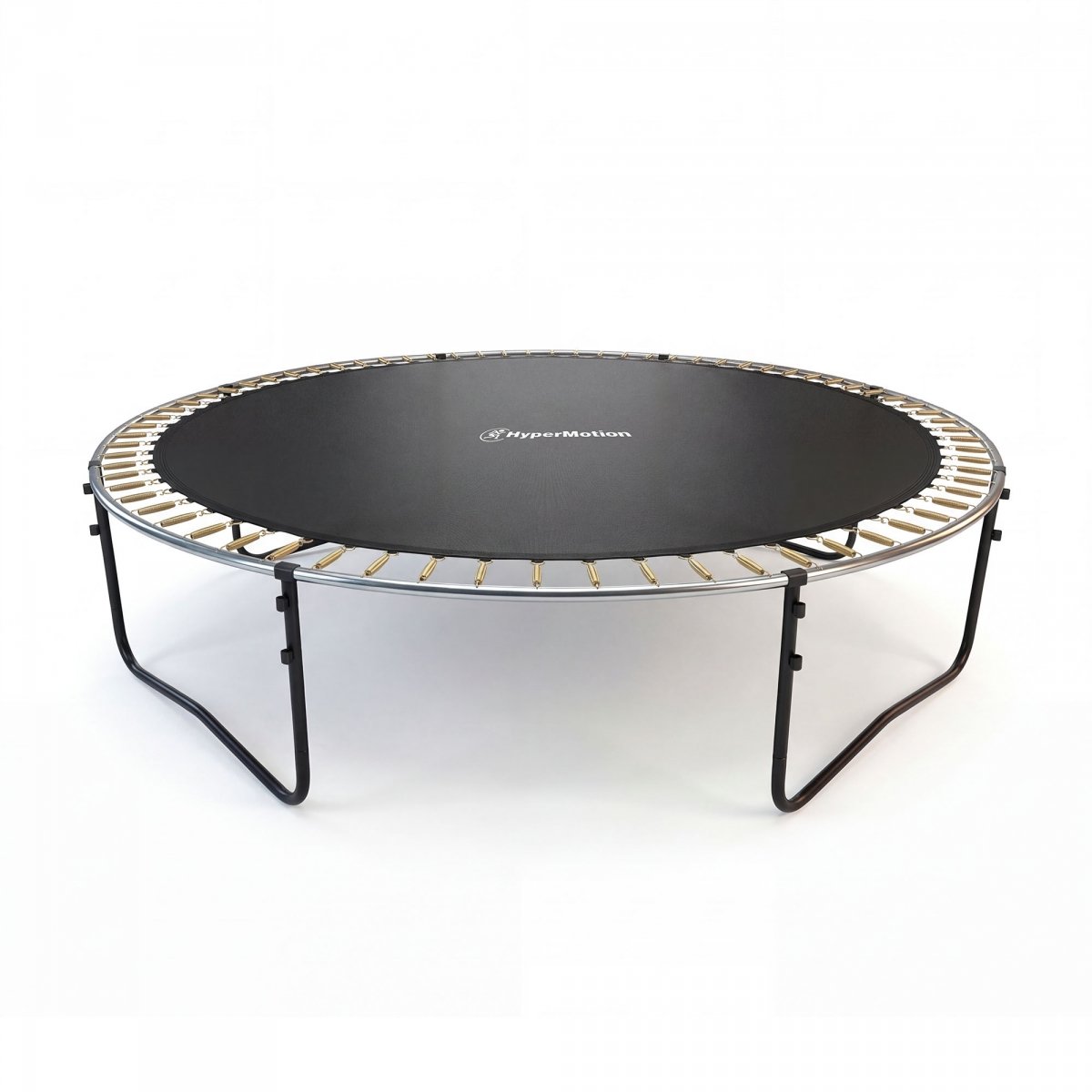 Trampolina ogrodowa XXL dla dzieci HyperMotion - 366 cm 12FT 2 - z drabinką i siatką wewnętrzną - do ogrodu