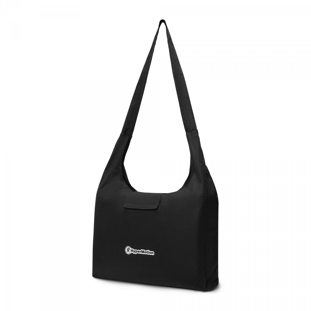 Mata do akupresury ECO lniana z włóknem kokosowym i poduszką z gryki – 68 cm HyperMotion czarno-biała