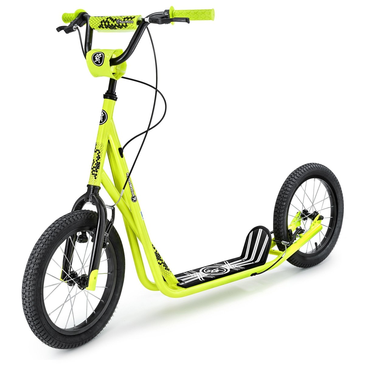 Hulajnoga miejska Hypermotion RUNKIE z pompowanymi kołami 16'' (40 cm)