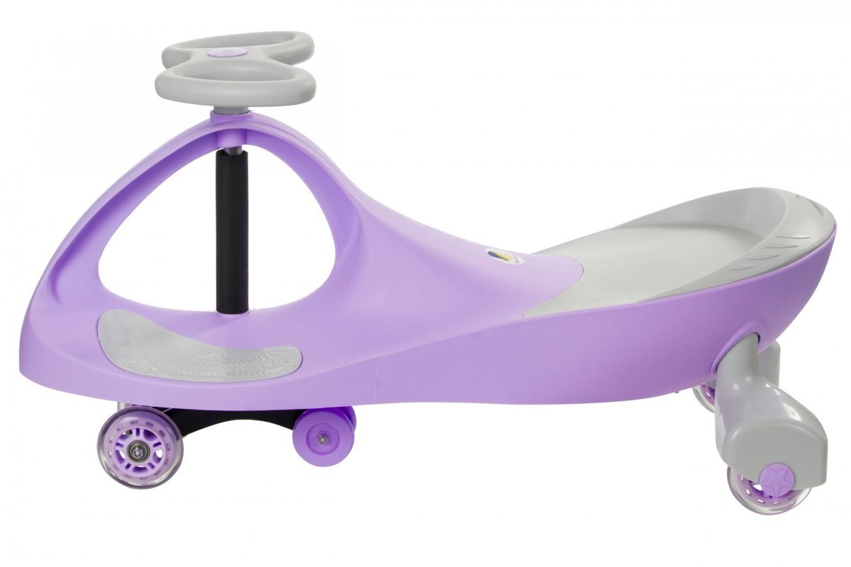 Pojazd dziecięcy TwistCar - Pastelovy fiolet Świecące kółka!