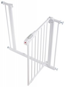 Bramka rozporowa do drzwi i schodów - barierka ochronna zabezpieczająca - szerokość 76...85cm