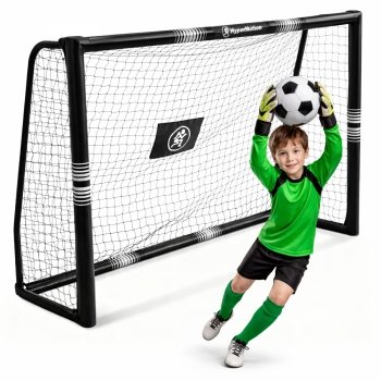 Bramka do piłki nożnej HyperMotion 180 × 120 cm – czarna
