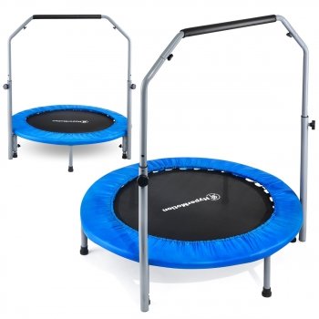 Trampolina dla dzieci z rączką - 97cm -  do domu i ogrodu