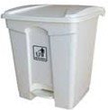 Kosz z pedałem 87L BIAŁY