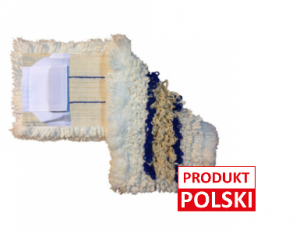 Mop trójskładnikowy DUO kieszeń+klips 50 cm