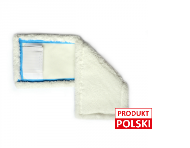 Mop mikrofaza DUO kieszeń+klips 50 cm