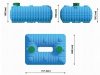 Zbiornik na deszczówkę 7000L Bolt
