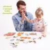 Zwierzątka w lesie CzuCzu Puzzle progresywne 2+