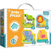 Zwierzęta Safari Moje Pierwsze Puzzle Grube 2+ Trefl Baby 