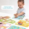 CZUCZU Puzzle z dziurką Układanki Wieś zwierzątka 2+