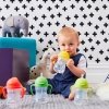 B.BOX Nowy innowacyjny Bidon ze słomką 240ml Różowy BB00511