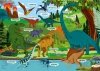 Podkładka na biurko Dwustronna Suchościeralna  Dinozaury 