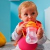 B.BOX Nowy innowacyjny Bidon ze słomką 240ml Malinowy BB00502
