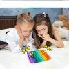 PUSH Pop It Bubble Zabawka antystresowe Sensoryczne Kolorowa