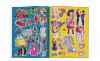 Barbie Brokatowe ubieranki Naklejki brokatowe