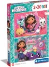Puzzle 2x20 Koci domek Gabi Clementoni