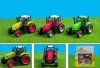 Traktor metalowy Ciągnik z dźwiękiem Światło Kids Globe